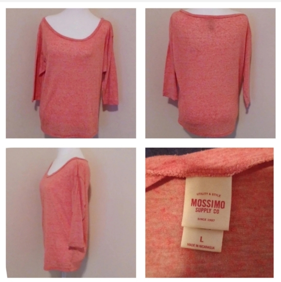 🍭🌺Pink top with 3/4 sleeves - Picture 1 of 7